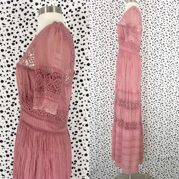 NEW Free People | Mix In the Crochet Maxi Dress - Picture 7 of 8